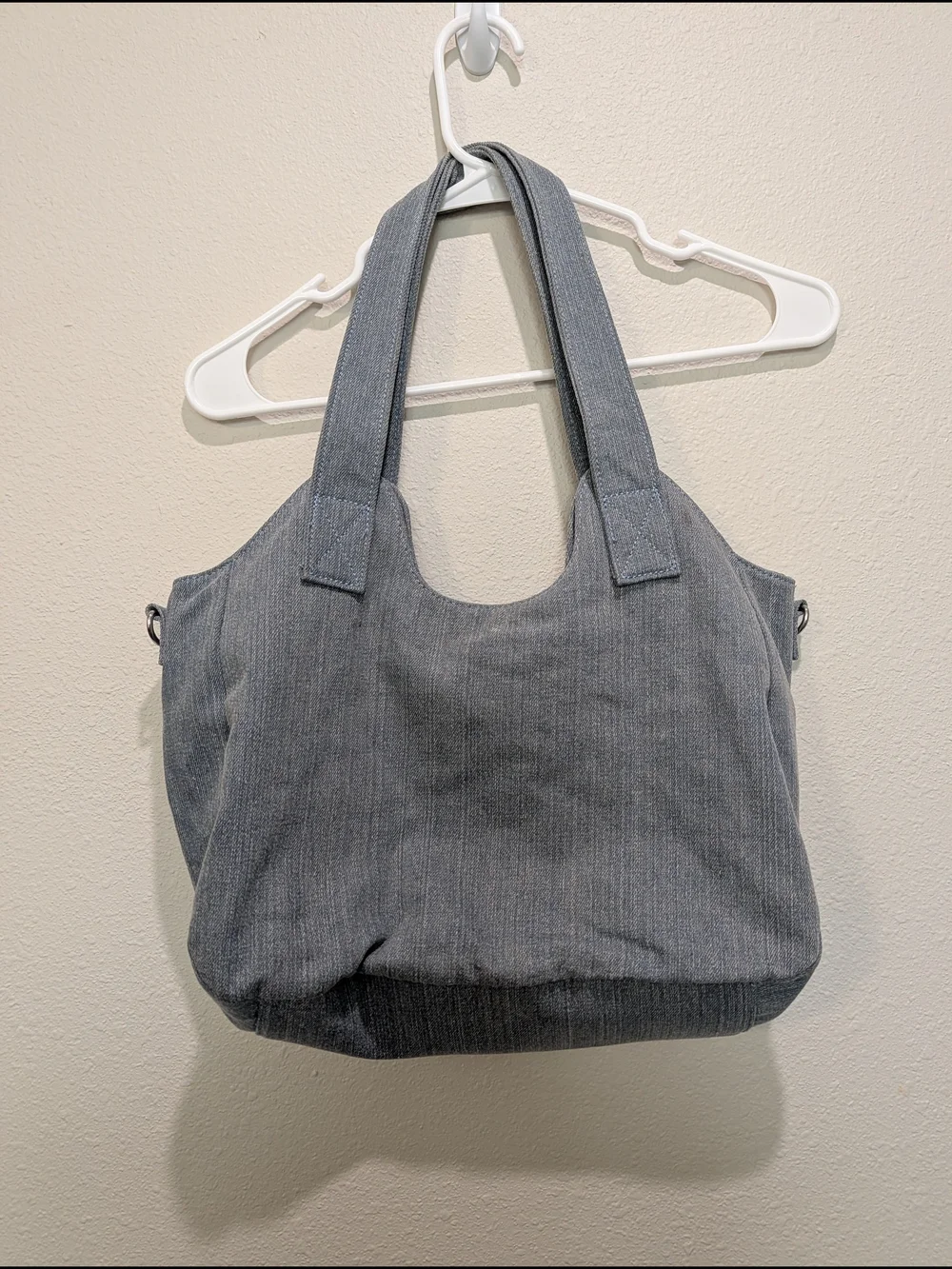 True Religion Denim Look Large Tote Bag Boho Patchwork Y2k